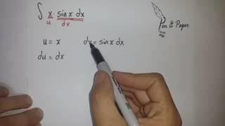 Integration by Parts التكامل بالأجزاء