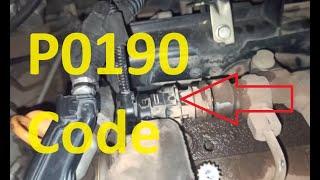 Causes and Fixes P0190 Code: Fuel Rail Pressure Sensor “A” Circuit