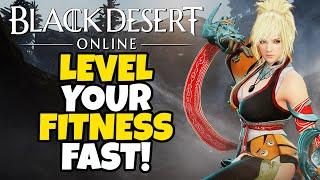 How to Level your Fitness Skills FAST in Black Desert Online