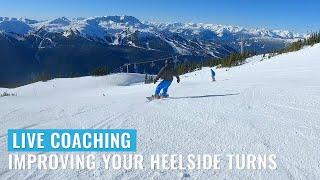 Live Coaching: Improving Your Heelside Turns