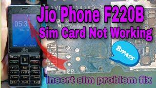 jio f220b sim card not working. / jio f220b sim jumper / jio phone f220b sim problem