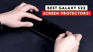 Top 5 Best Galaxy S22 Screen Protectors!  Camera Lens Protectors 