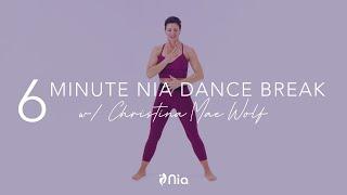 6 Minute Nia® Dance Break with Christina Mae Wolf: "Beauty Lives In Me" and "Roots of Levant"