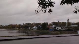 Александров, Владимирская область. Вид на реку Серую и Свято-Успенский женский монастырь
