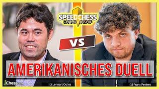 Hikaru Nakamura vs. Hans Niemann | Speed Chess Championship Paris