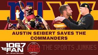 Austin Seibert's 7 Field Goals Lead #commanders to Victory | Sports Junkies