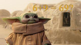 Baby Yoda doing his final Exam | Baby Yoda meme