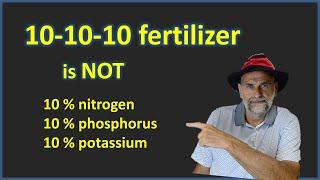 NPK Fertilizer Numbers - what they really mean