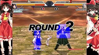 NICK54222 MUGEN: Reimu Hakurei (me) VS Sephiroth (Gulthor)