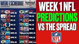 NFL WEEK 1 Predictions 2024 for ALL GAMES vs the SPREAD