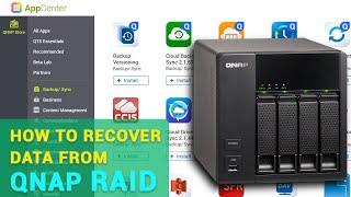 ️ How to Recover Data from a RAID 5 Storage System Based on QNAP TS-412 ️