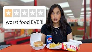 i tried the worst rated takeaway's in london