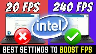 INTEL HD GRAPHICS: BEST SETTINGS TO BOOST FPS FOR GAMING (Updated 2024)