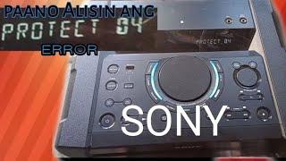 HOW TO | REMOVE "PROTECT ERROR" (SONY Receiver amplifier)