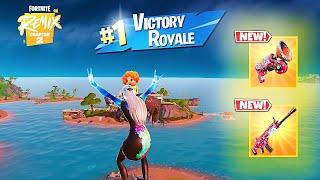 103 Elimination Solo Vs Squads "Zero Build" Gameplay Wins (Fortnite Remix chapter 2 PC)