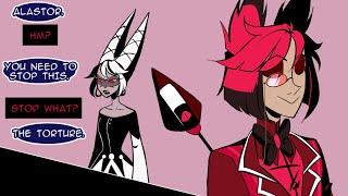 Carmila VS Alastor • PART 1• Hazbin Hotel/Helluva Boss • COMIC DUB