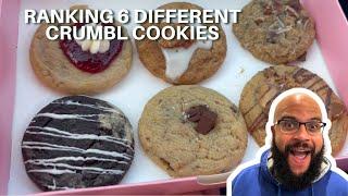 Ranking 6 Different Crumbl Cookies