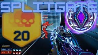 Speed running Ranked Again | Pro Splitgate Gameplay 2024