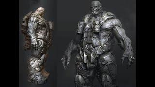 Monster soldier - 3D modelling in Softimage and Zbrush