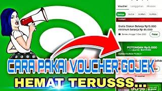 Voucher Gojek Terbaru | Cara Pakai Voucher Gojek