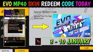 FREE FIRE REDEEM CODE TODAY 3 JANUARY REDEEM CODE FREE FIRE | FF REDEEM CODE TODAY 3 JANUARY FF