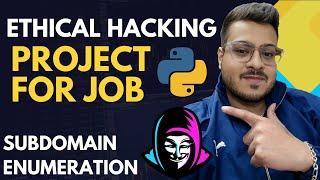 Cybersecurity Project for Job | Subdomain Enumeration #cybersecurity #ethicalhacking #ceh #oscp #job