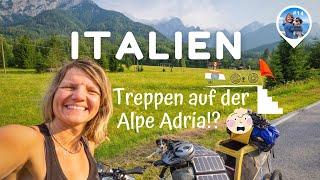 Bike touring with e-bike and my dog through Europe (#14) - Alpe Adria, Italy
