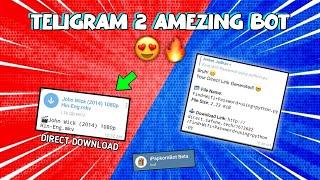 Teligram 2 Amezing Bot  | Direct Link Generator Bot In Teligram