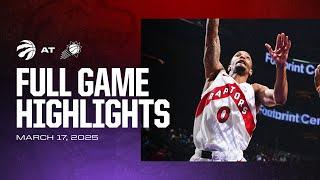 Game Highlights: Raptors at Suns | March 17, 2025