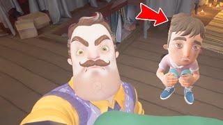 Çatlak Komşu ve Oğlu Son Buluşma Hello Neighbor 2 Oyunu