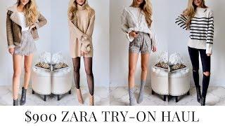 $900 Zara Try-On Haul and Review | Fall Lookbook