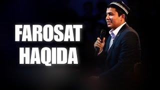 Muhammadali Eshonqulov | Farosat haqida