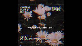 h0n | YÊU ĐƠN PHƯƠNG LÀ GÌ ? | lofi ver