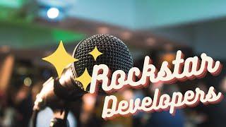 How do rockstar developers build their brand online