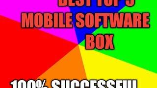 BEST TOP 5       MOBILE SOFTWARE BOX