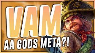 VAMANA STOMPING HIS WAY TO VICTORY IN SEASON 11! - SMITE Ranked Conquest Solo Gameplay