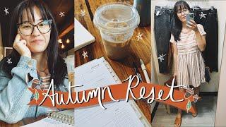 AUTUMN RESET  september planning & goals, thrifting, book shopping, reinventing myself + BIG NEWS!