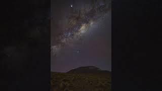 Milky Way time lapse in the high desert outside of San Pedro de Atacama Chile