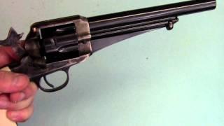 Shooting the 1875 Remington Revolver.mov