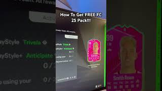 How To: Get A FREE FC 25 Pack!!! #eafc24 #fc24 #ultimateteam