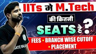 IITs में M. Tech की कितनी Seats है? | Fees | Branch Wise Cut-Off | Placement