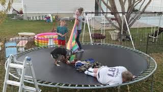 Kids on trampoline [Jake puking](3)