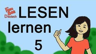 Deutsch lesen lernen, Teil 5 - Silben mit i. ABC für Kinder!