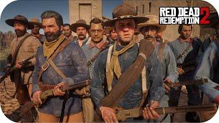 US Army vs Mexican Army Battle War Mod Red Dead Redemption 2 NPC Fights