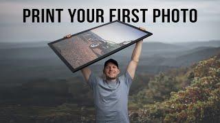How To Print Your FIRST Photo (Easy BEGINNERS Guide)