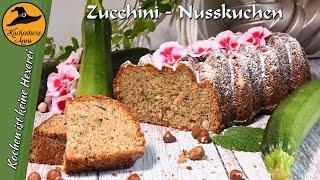 Zucchini Haselnuss Kuchen