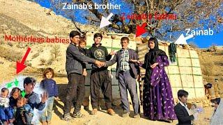 "Zainab's family in Mohammad's hut, the endless love of a good stepmother"