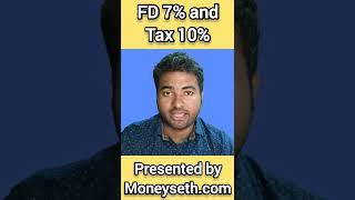 FD 7% Tax 10% in India | TDS on Fixed Deposit Interest under Section 194A