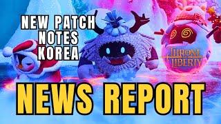 Throne and Liberty - New Update Korea - Global Players Decrease, KR Weapon Skins Re-run, News Report