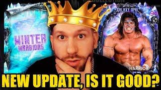 *NEW GALAXY OPAL CARDS* Winter Warriors Unleashed! WWE 2k24 MyFACTION Update